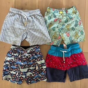 Toddler Boys Swim Trunks (4 Pack) - Cat & Jack - 5T